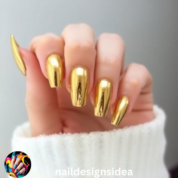 Unleash Stunning Elegance, Luxe Gold Nail Ideas for 2025