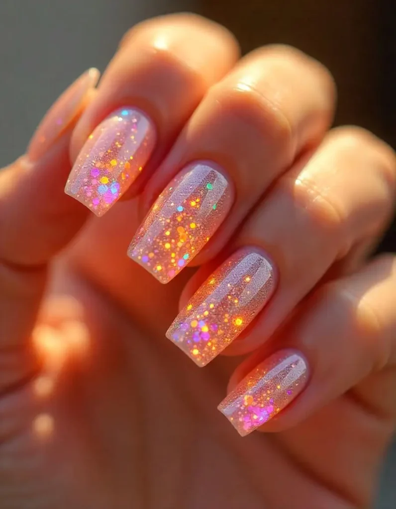 Micro-Glitter Outlines