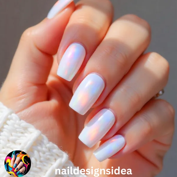 Milky Nails Designs for 2025, Elegant and Timeless