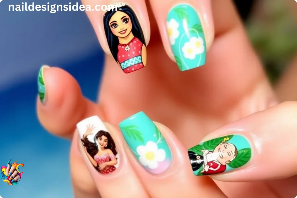 Moana-Inspired Manicure Designs for 2025