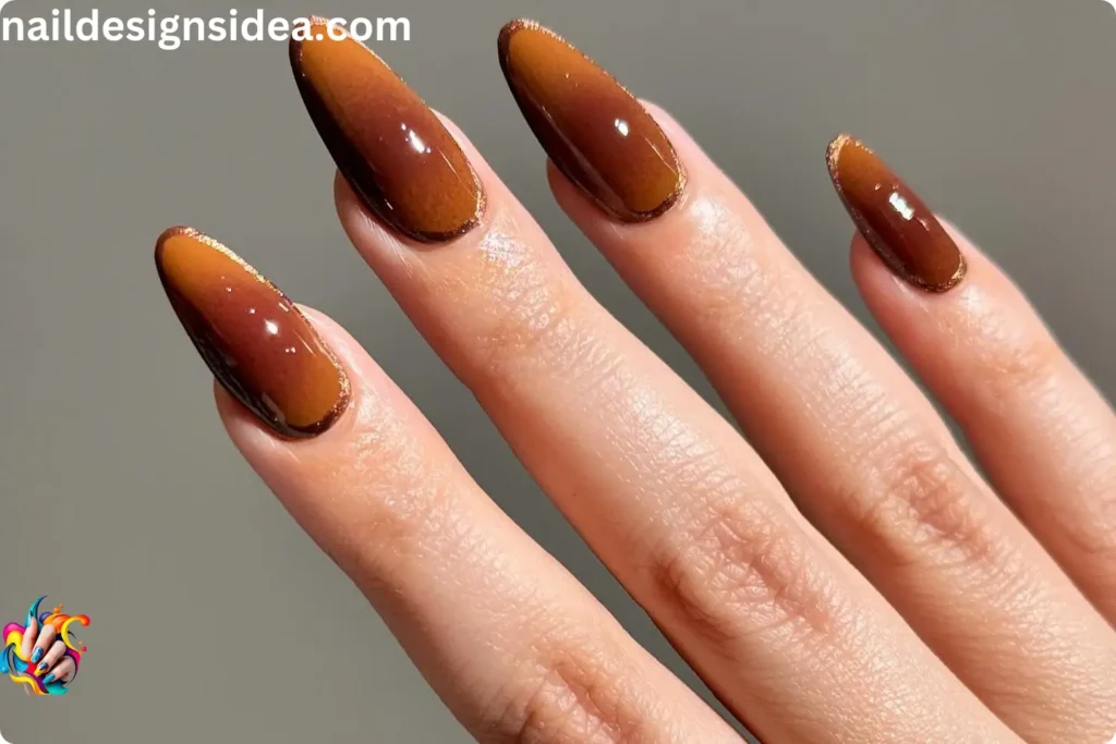 Mocha Mousse Gradient με Μπεζ