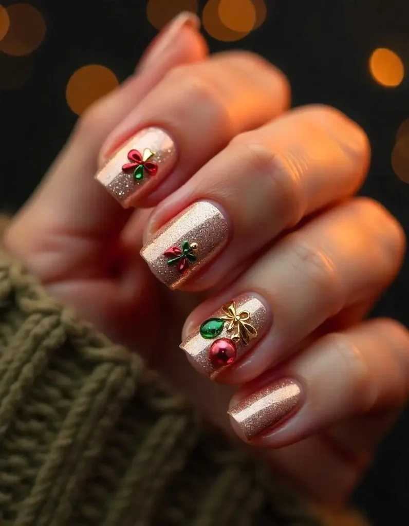 Ornaments on Nails
