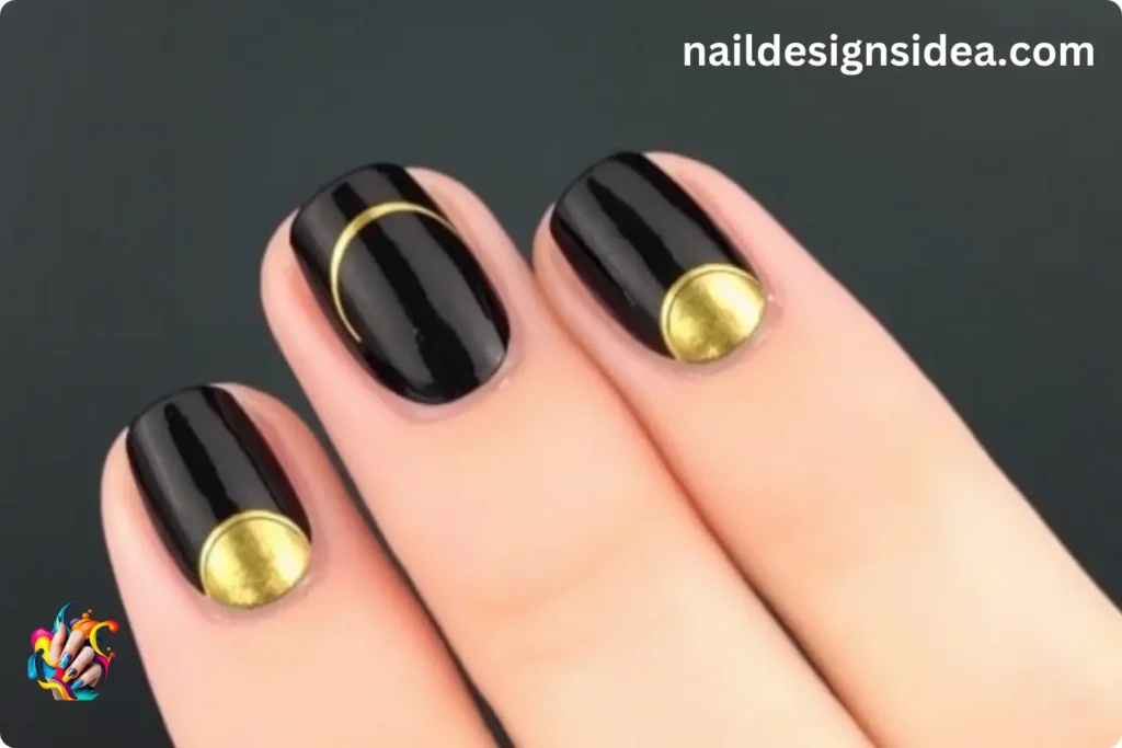 Saturn-Inspired Nail Designs
