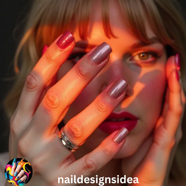 Healthy nails are essential for a flawless manicure. Prep your nails with a nourishing base coat and keep your cuticles hydrated to achieve a polished and professional finish like Taylor’s