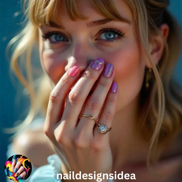 Healthy nails are essential for a flawless manicure. Prep your nails with a nourishing base coat and keep your cuticles hydrated to achieve a polished and professional finish like Taylor’s