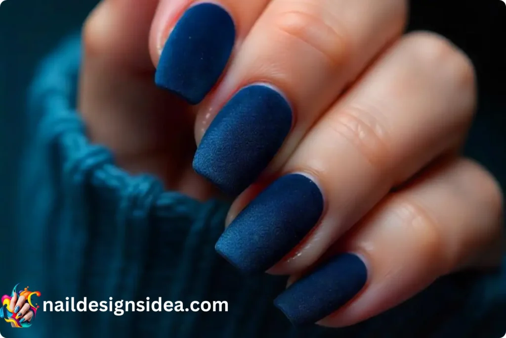 Velvet-Inspired Textures for New Year Nail Trends