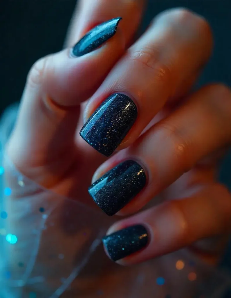 Zendaya’s Velvet Textured Nails
