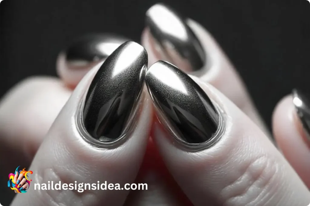 How to Get Chrome Blob Nails at a Salon