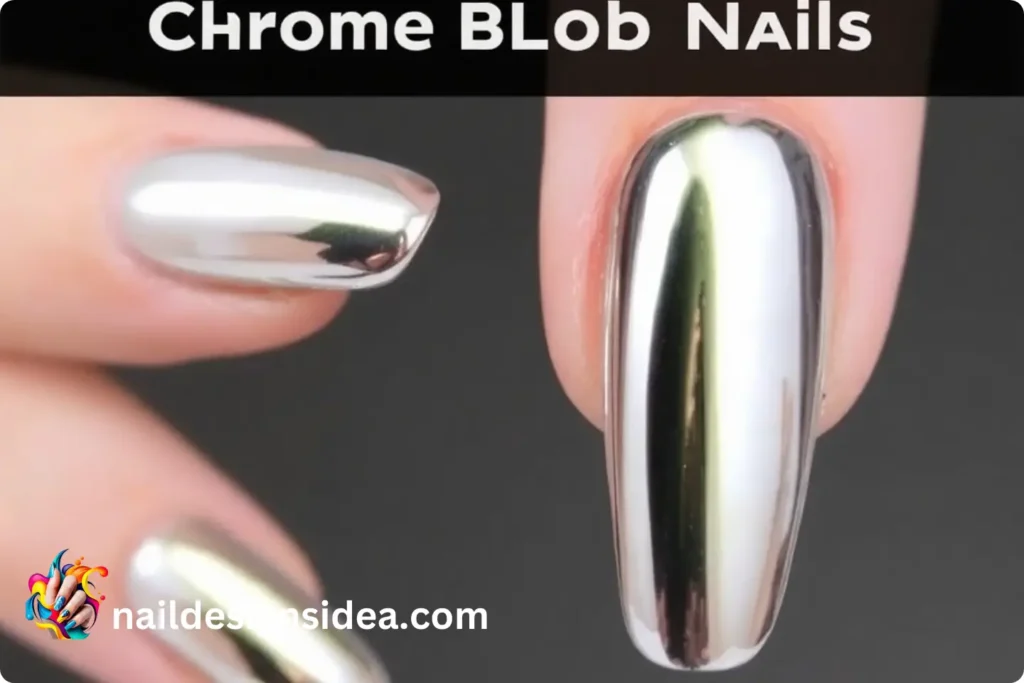 Mistakes to Avoid When Doing Chrome Blob Nails