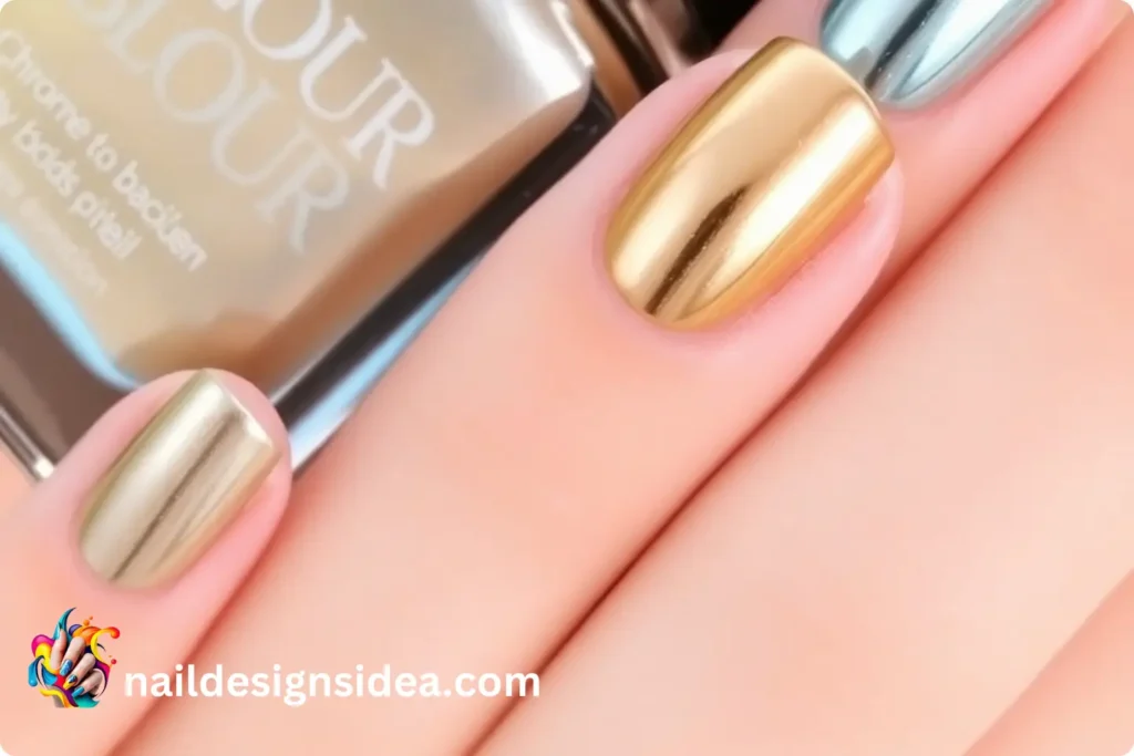 Tips for Choosing Chrome Blob Nail Colors