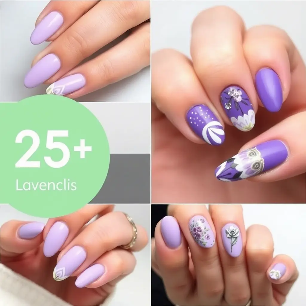 25+ Stunning Lavender Spring Nail Ideas for 2025