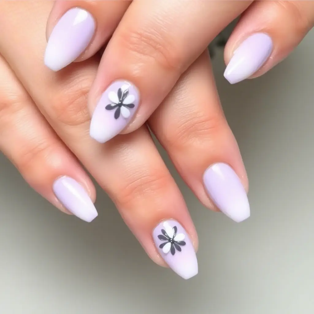 Almond Lavender Nails – Elegant & Feminine