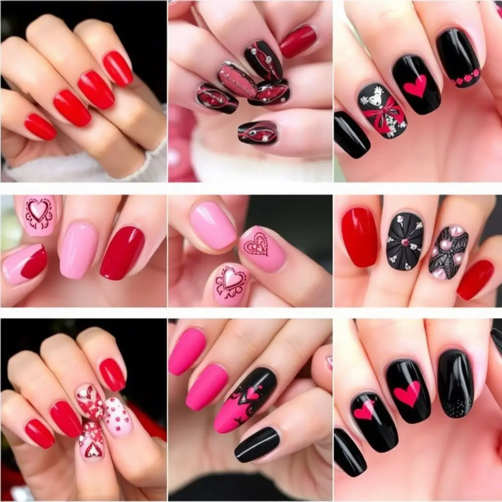 Best Colors for Flirty Valentine Nails