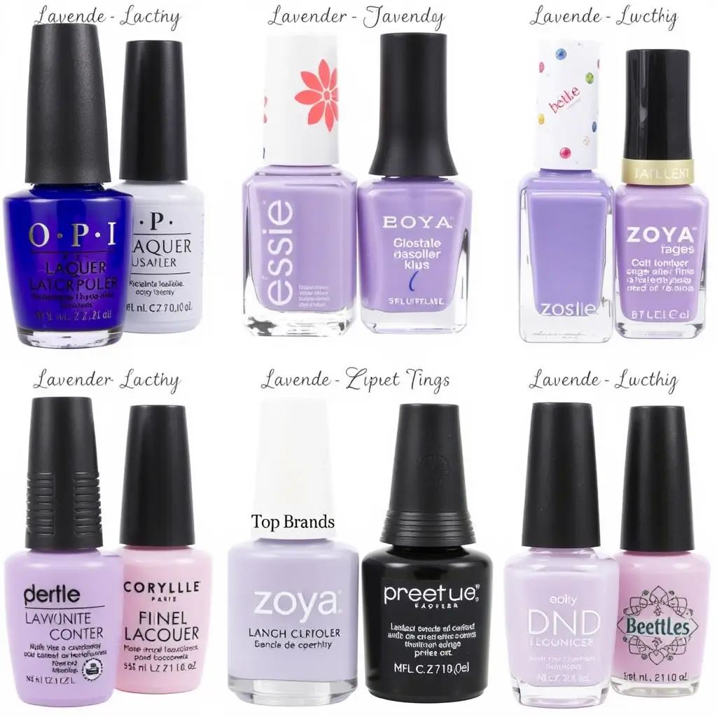 Best Nail Polish Brands for Long-Lasting Lavender Nails