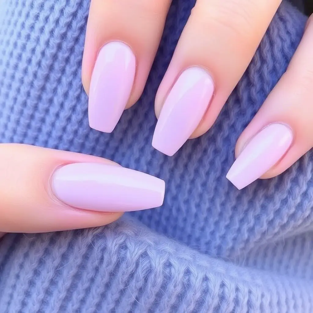 Best Nail Shapes for Lavender Spring Nails 2025 