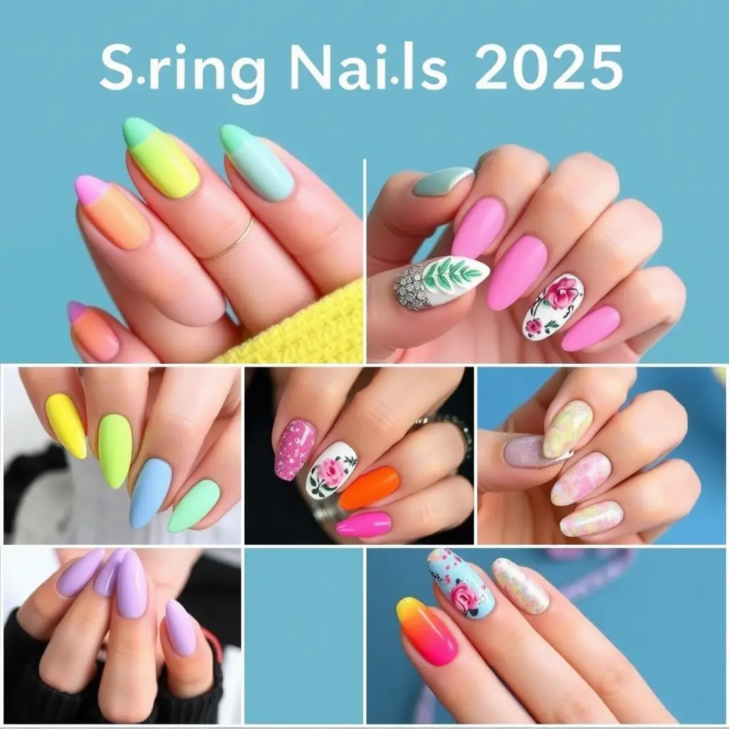 Colorful Nails for Spring 2025