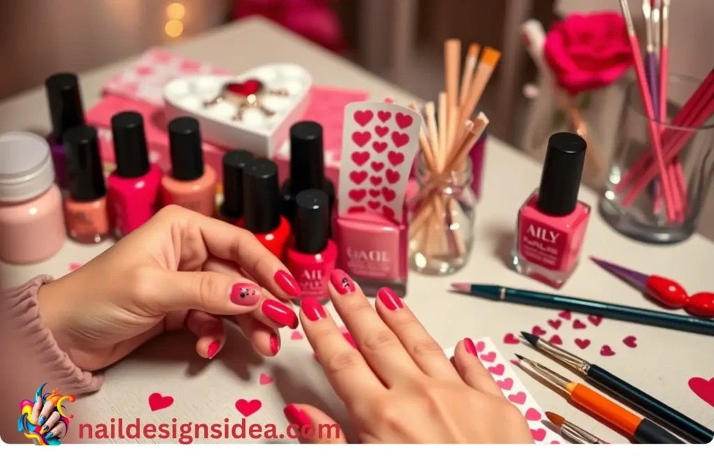 DIY Valentine’s Day Nail Tips