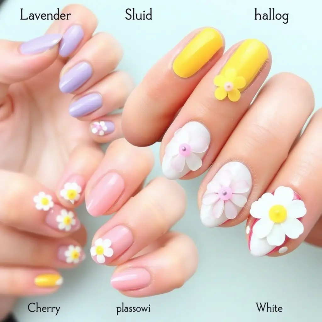 Floral-Inspired Nail Colors – Petal Perfection