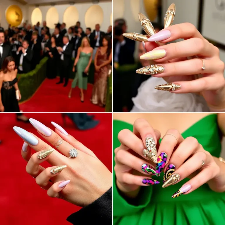 Glamorous Nail Designs from Grammy 2025