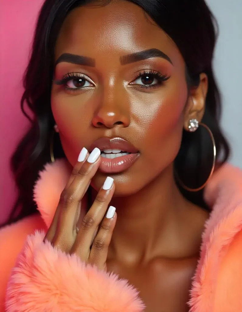 Matching Keke Palmer’s French Manicure with Outfits & Accessories