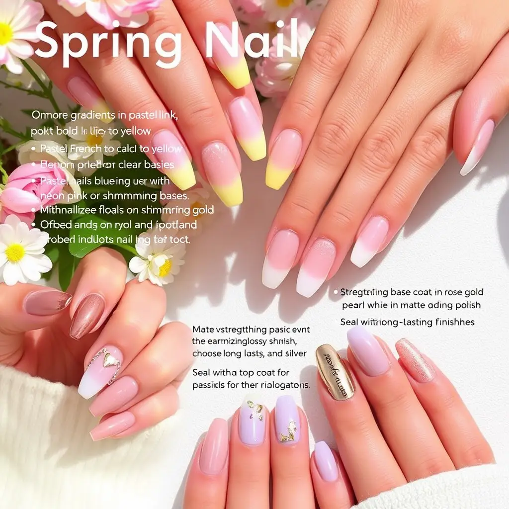 Nail Art & Designs to Enhance Spring Colors