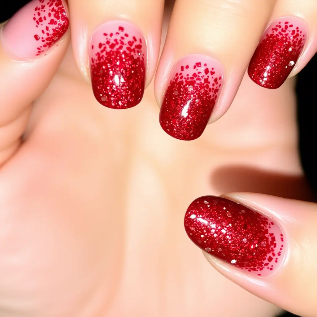 Red Glitter Nails – Sparkly & Fun