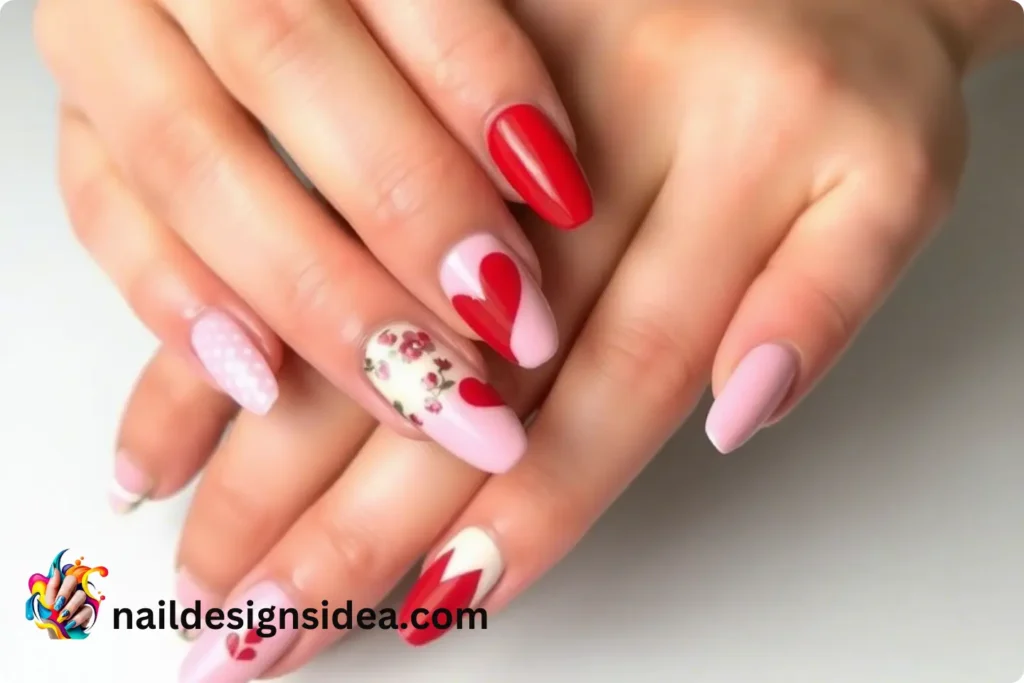 Romantic Nail Designs for Valentine’s Day: Complete Romantic Outfit