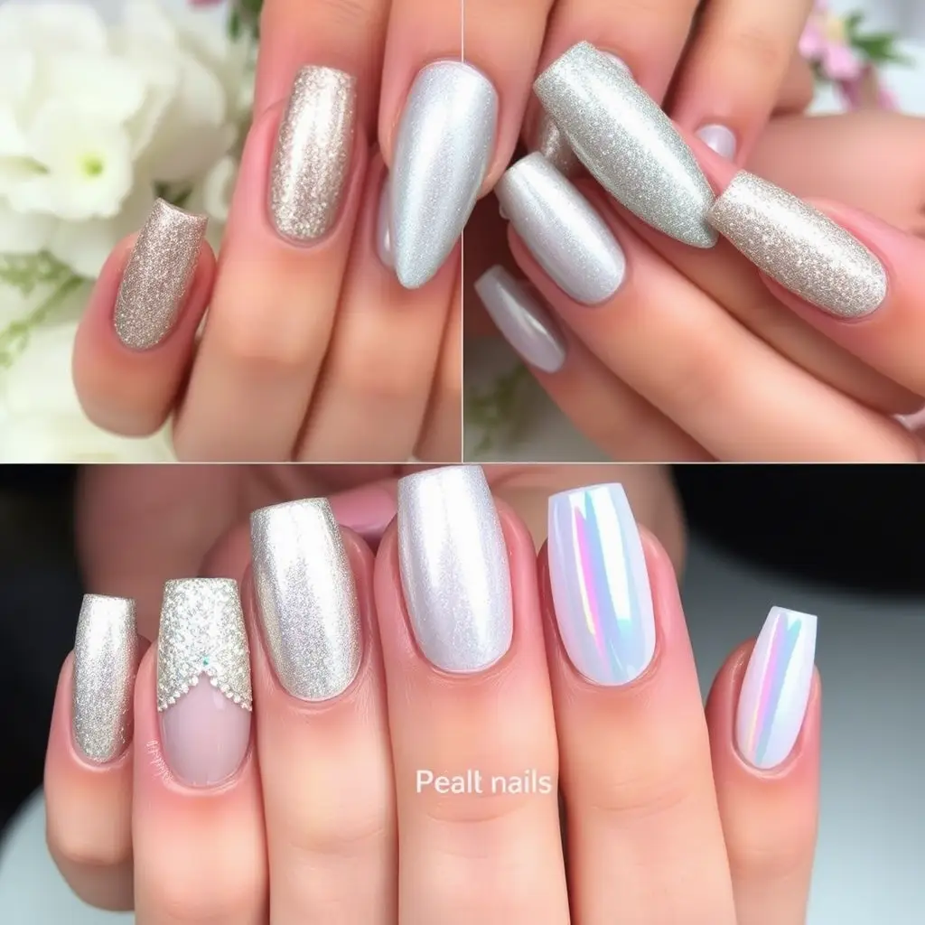 Shimmer & Metallics Spring Nails – Sparkle into Spring