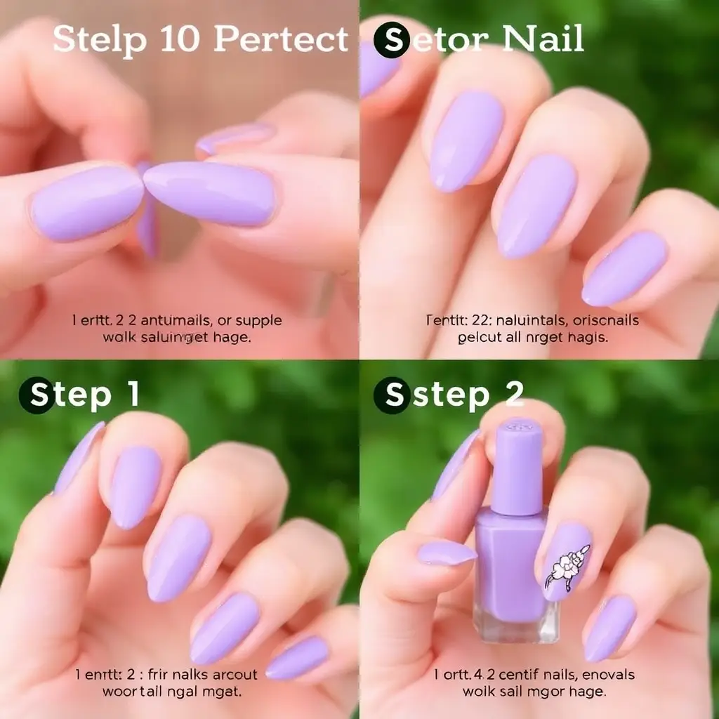 Step-by-Step Guide to the Perfect Lavender Nails