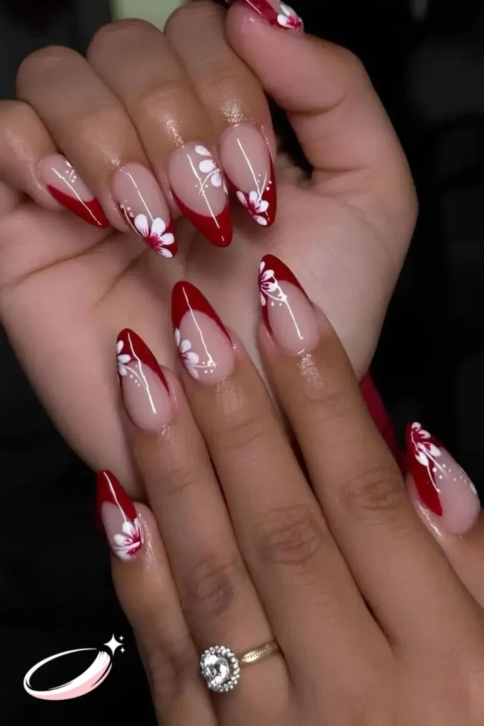 Cute short Puerto Rico nails with pastel color blocks