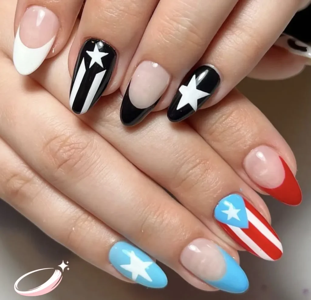 Puerto Rican nails for Instagram-worthy vacation manicure