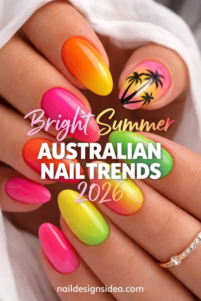 Bright Summer Australian Nail Trends 2026