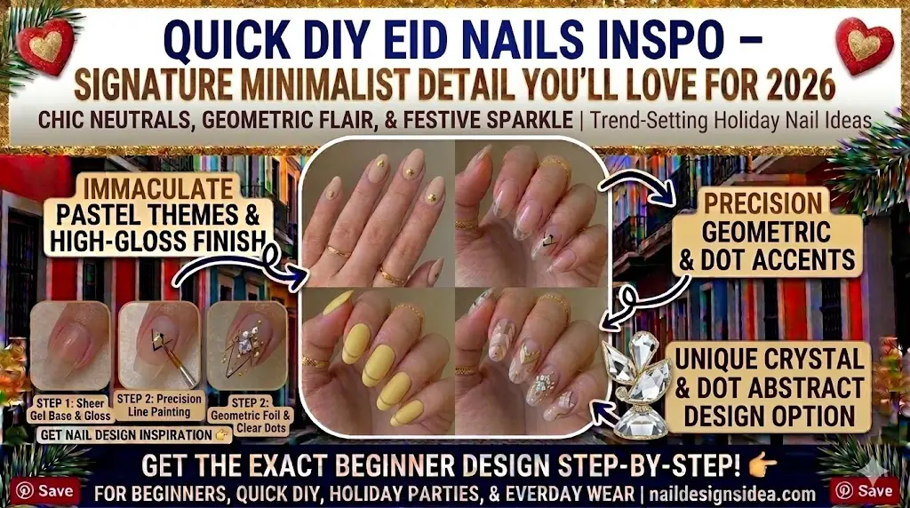 Cute Eid nail art ideas with delicate mehndi patterns and elegant festive manicure