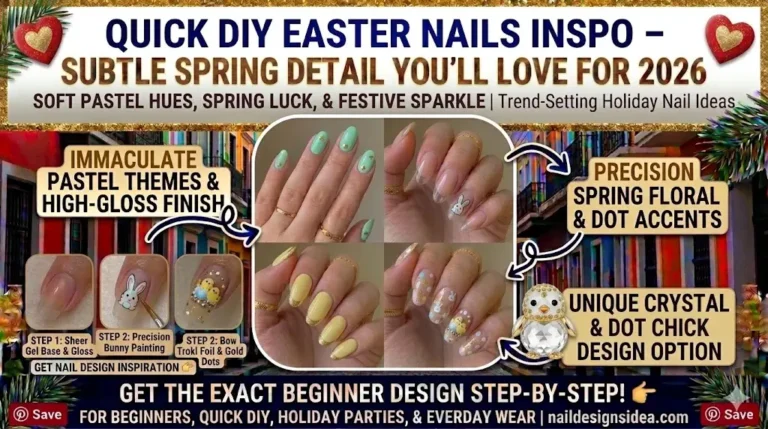 Easter Nails – 70+ Cute, Simple, Acrylic & Pastel Easter Nail Designs