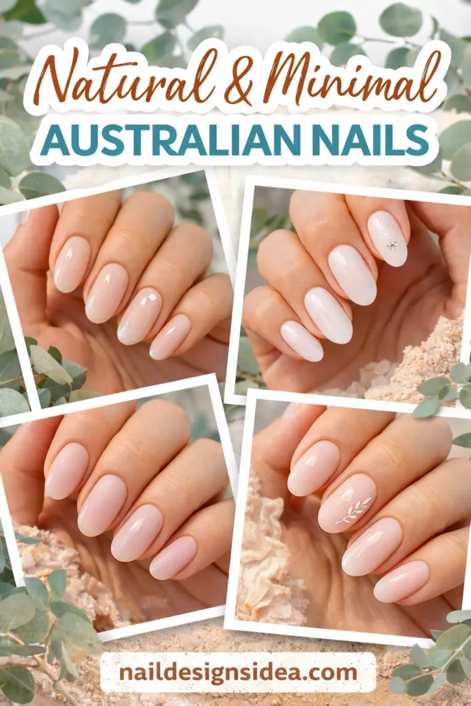 Natural & Minimal Australian Nails
