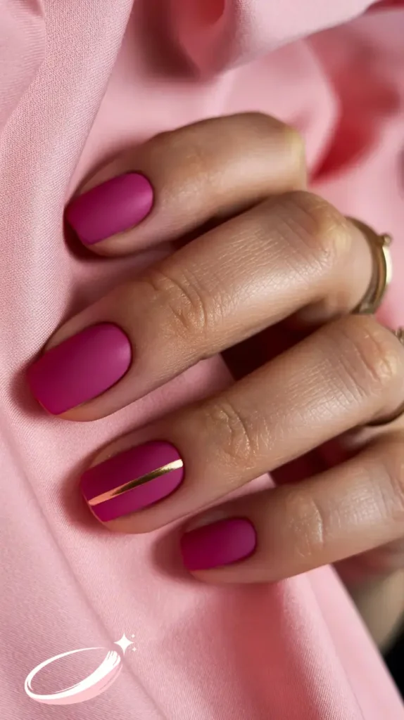 Pastel Easter nails with a single bunny accent nail.