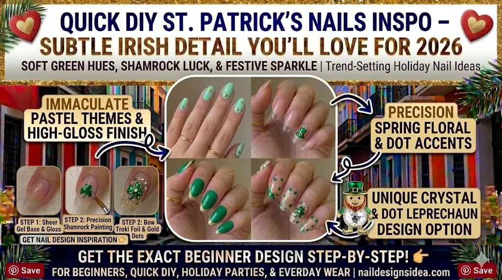 St. Patrick’s Day Nail Designs – 60+ Festive Ideas for 2026