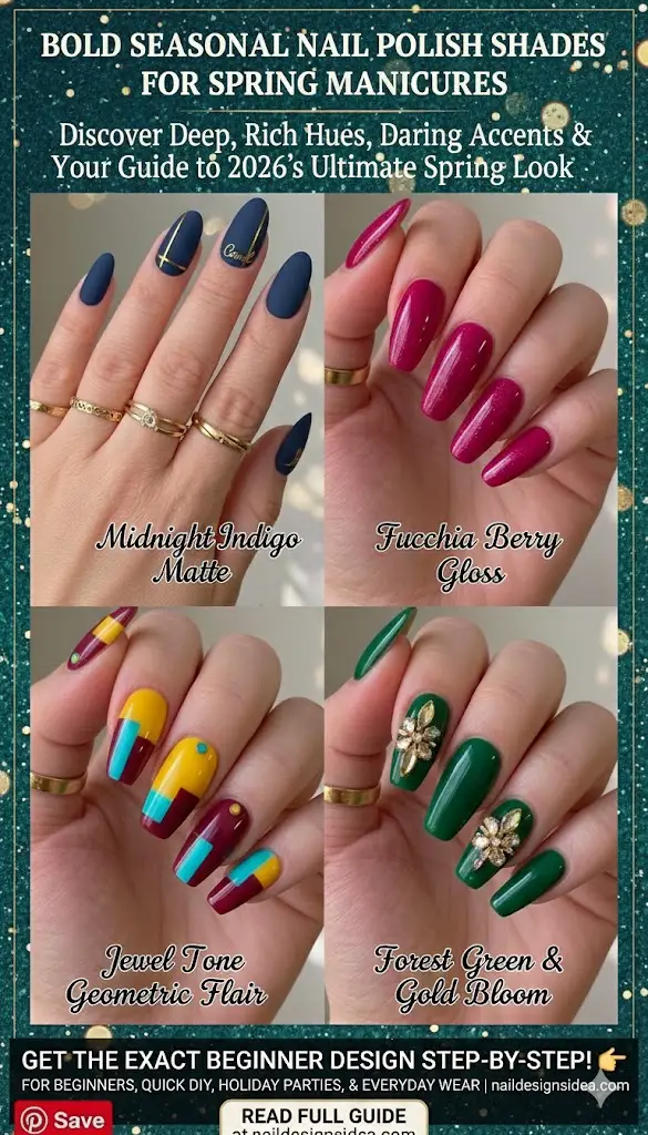 bold seasonal nail polish shades perfect for spring manicures