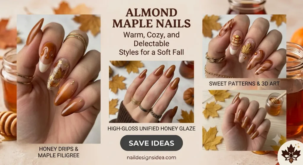 Almond Maple Nails