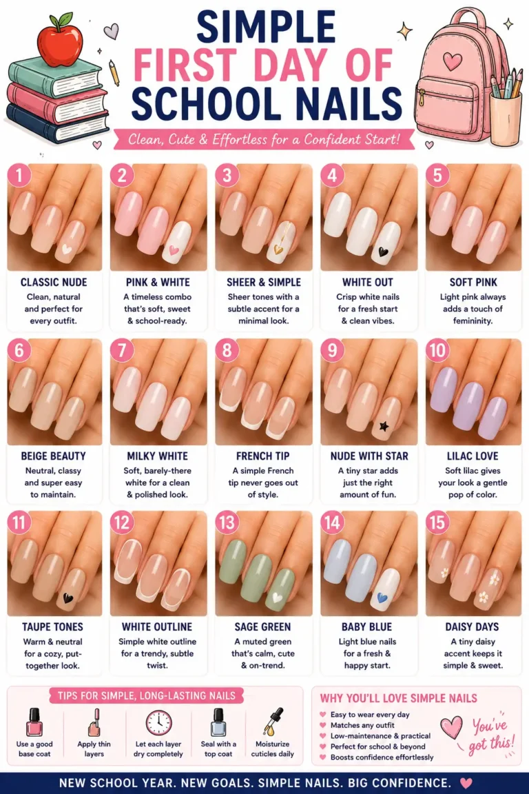 Back to School Nails